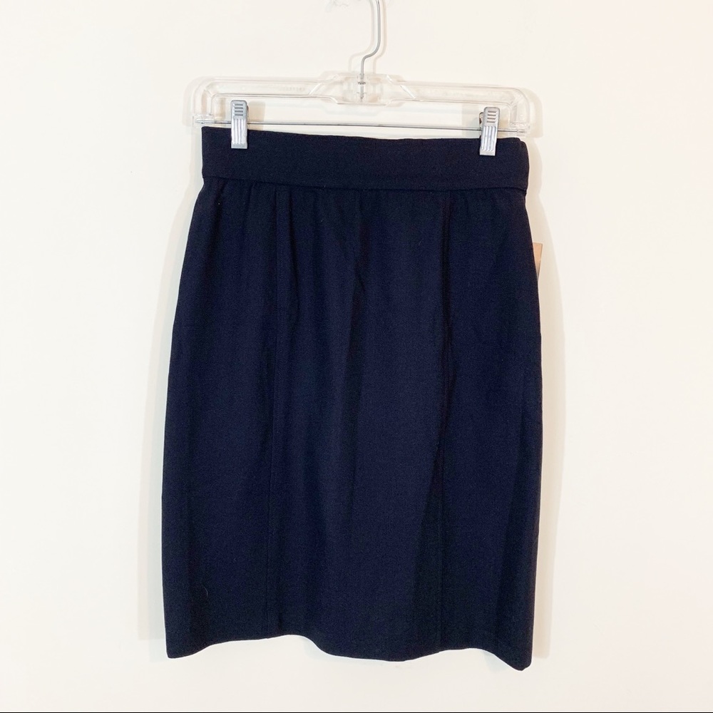Chloé • Dark Blue A-Line Skirt Size FR40/US8/Med